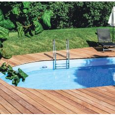 Liner til st&aring;lpool - Oval - Liner