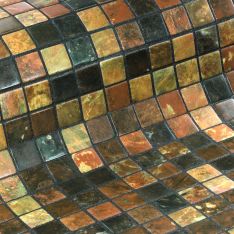 Mosaik - Zen Riverstone - Brun