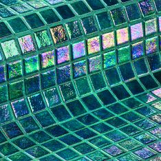 Mosaik - Iris Jade - Gr&oslash;n