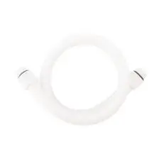 Flexslange og 90&deg; endestykke til V&aelig;ggennemf&oslash;ring til LED lys - Undervandslys